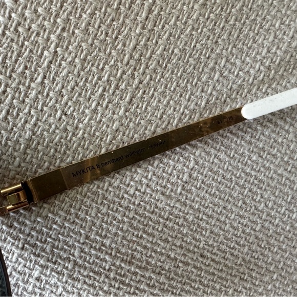 Mykita Aviator Sunglasses / Colf9 Gold 140